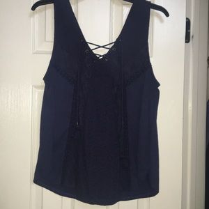 Navy Tank Top